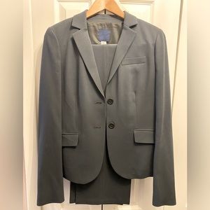 J. Crew Women’s pantsuit, tall, slate grey/gray